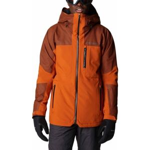 Columbia SNOW SLAB BLACK DOT JACKET Pánská zimní bunda, oranžová, veľkosť XXL