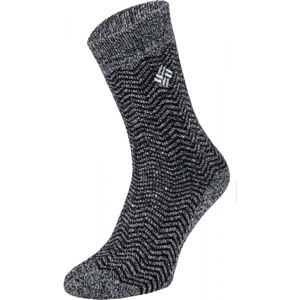 Columbia THERMAL CREW Sportovní ponožky, Tmavě šedá, velikost 43-46