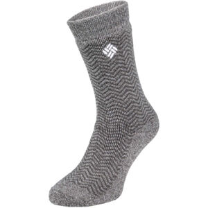 Columbia THERMAL CREW Pánské ponožky, Tmavě šedá, velikost 39-42