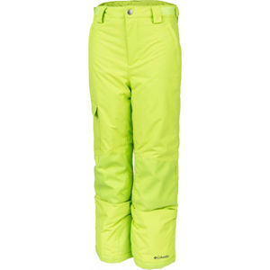 Columbia Y BUGABOO II PANT Dětské zateplené kalhoty, reflexní neon, velikost M