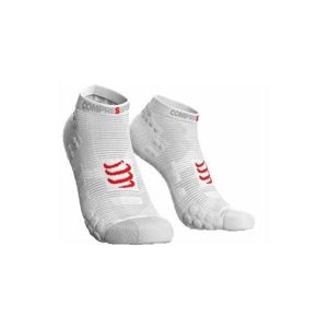 Compressport RACE V3.0 RUN LO bílá T1 - Běžecké ponožky