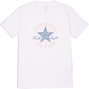 Converse CHUCK PATCH INFILL Dámské tričko, bílá, velikost XS
