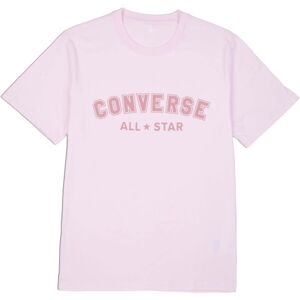 Converse CLASSIC FIT ALL STAR SINGLE SCREEN PRINT TEE Unisexové tričko, šedá, veľkosť M