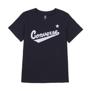 Converse SCRIPTED WORDMARK TEE Dámské tričko, černá, veľkosť S