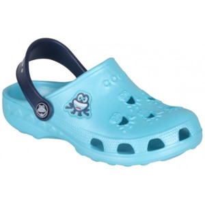 Coqui LITTLE FROG modrá 25-26 - Dětské sandály