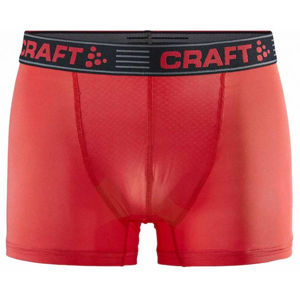 Craft GREATNESS 3 červená M - Pánské funkční boxerky