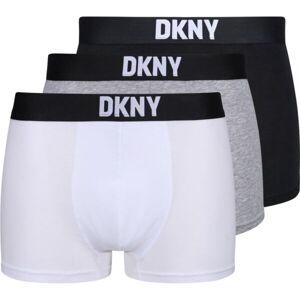 DKNY NEW YORK Pánské boxerky, bílá, veľkosť L