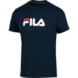 Fila T-SHIRT LOGO Pánské triko, tmavě modrá, velikost XL