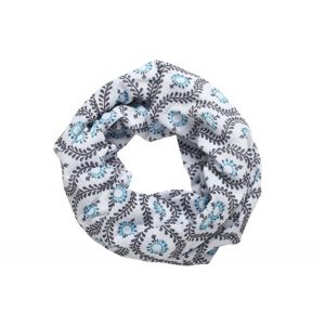 Finmark DĚTSKÝ MULTIFUNKČNÍ ŠÁTEK Dětský multifunkční šátek, Modrá,Bílá, velikost UNI