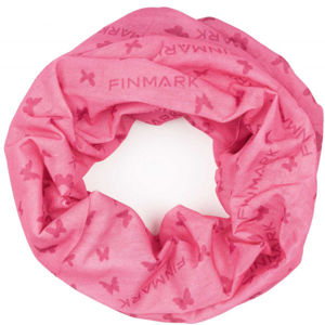 Finmark FS-010 Multifunkční šátek, růžová, velikost UNI