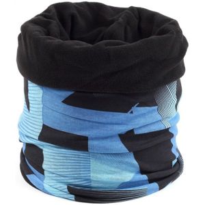 Finmark MULTIFUNKČNÍ ŠÁTEK S FLÍSEM Multifunkční šátek s fleecem, modrá, velikost UNI