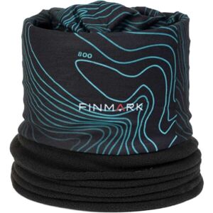 Finmark FSW-223 Multifunkční šátek s fleecem, tmavě modrá, velikost UNI