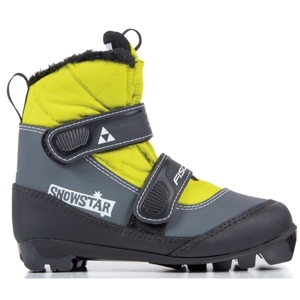 Fischer SNOWSTAR Juniorské boty na běžky, černá, veľkosť 30