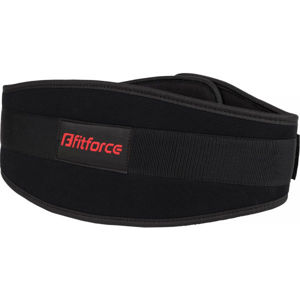 Fitforce FITNESS BELT Bederní pás na posilování, Černá, velikost XL