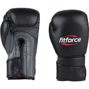 Fitforce CLIPPER Boxerské rukavice, černá, velikost 12