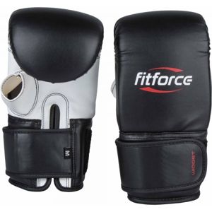 Fitforce WIDGET Boxerské rukavice, Černá,Bílá,Červená, velikost M