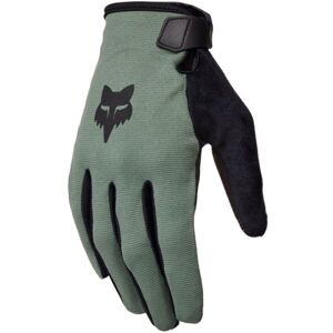 Fox RANGER Cyklistické rukavice, zelená, velikost