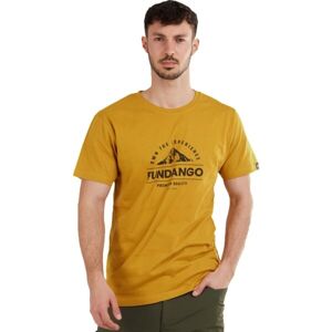FUNDANGO BASIC Pánské tričko, žlutá, velikost