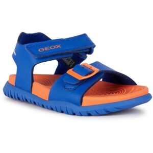 Geox J SANDAL FUSBETTO B. A Dětské chlapecké sandály, modrá, velikost