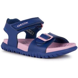 Geox J SANDAL FUSBETTO G. A Dětské dívčí sandály, tmavě modrá, velikost 25