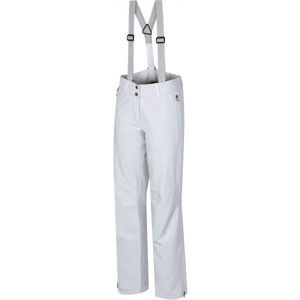 Hannah KENTA Dámské lyžařské softshellové kalhoty, bílá, velikost