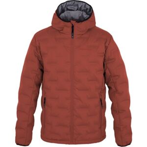 Hannah ZAZU Pánská zimní péřová bunda, červená, velikost XL