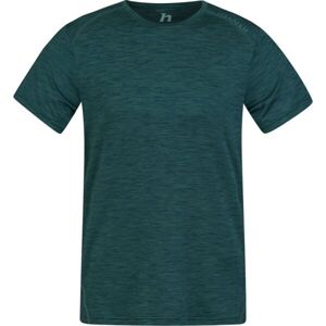 Hannah PELTON Pánské funkční tričko, tmavě zelená, velikost