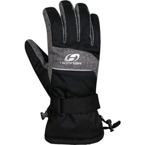 Hannah RAFFY Pánské lyžařské rukavice, černá, veľkosť XL