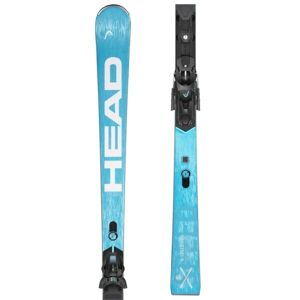 Head WC REBELS E-SPEED PRO + FF 11 GW Sjezdové lyže, tyrkysová, velikost