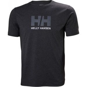 Helly Hansen LOGO T-SHIRT černá L - Pánské tričko