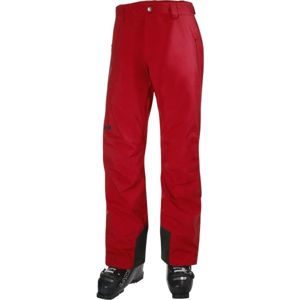 Helly Hansen LEGENDARY INSULATED PANT Pánské lyžařské kalhoty, červená, velikost S