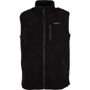 Hi-Tec HANTY FLEECE VEST Pánská fleecová vesta, černá, velikost L