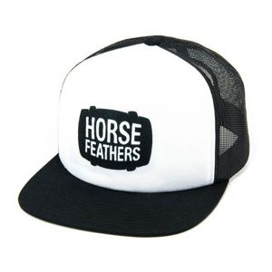 Horsefeathers LANDEN CAP černá UNI - Trucker kšiltovka