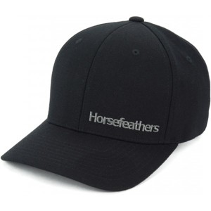 Horsefeathers BECKETT CAP černá UNI - Flexfit kšiltovka
