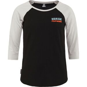 Horsefeathers OLY Dámské tričko, černá, velikost