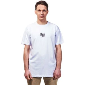 Horsefeathers EMBLEM SS T-SHIRT Pánské tričko, bílá, velikost L