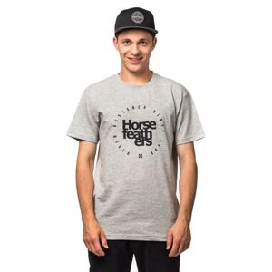 Horsefeathers DENK T-SHIRT béžová XL - Pánské tričko