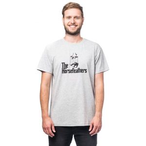 Horsefeathers OMERTA T-SHIRT šedá XL - Pánské tričko