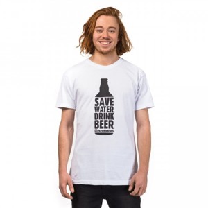 Horsefeathers SAVE WATER T-SHIRT - Pánské tričko