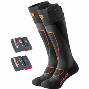 Hotronic XLP 1P + BLUETOUCH SURROUND COMFORT Vyhřívané ponožky, černá, velikost S