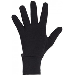 Icebreaker SIERRA GLOVES Všestranné rukavice z merina, černá, velikost L