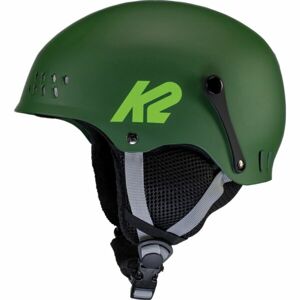 K2 ENTITY Dětská lyžařská helma, Tmavě zelená, velikost (51 - 55)