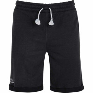 Kappa LOGO CIMON Pánské šortky, černá, veľkosť XL