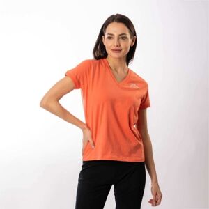 Kappa LOGO CABOU Dámské triko, oranžová, velikost XL