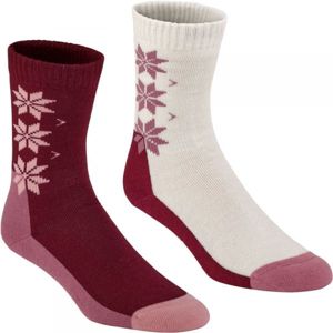 KARI TRAA KT WOOL SOCK 2PK fialová 39-41 - Vlněné ponožky