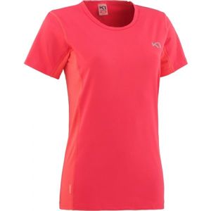 KARI TRAA NORA TEE růžová S - Dámské sportovní tričko