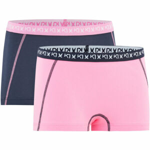 KARI TRAA ATTRAKTIV HIPSTER 2PK Růžová M - Dámské sportovní kalhotky