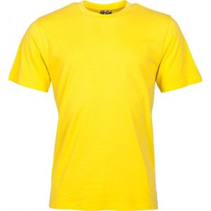 Kensis KENSO Pánské triko, žlutá, velikost