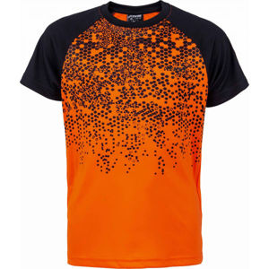 Kensis MORES Chlapecké triko, Oranžová,Černá, velikost 140-146