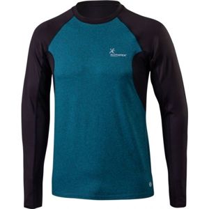 Klimatex DR SVEN zelená XL - Pánské běžecké tričko s dlouhým rukávem